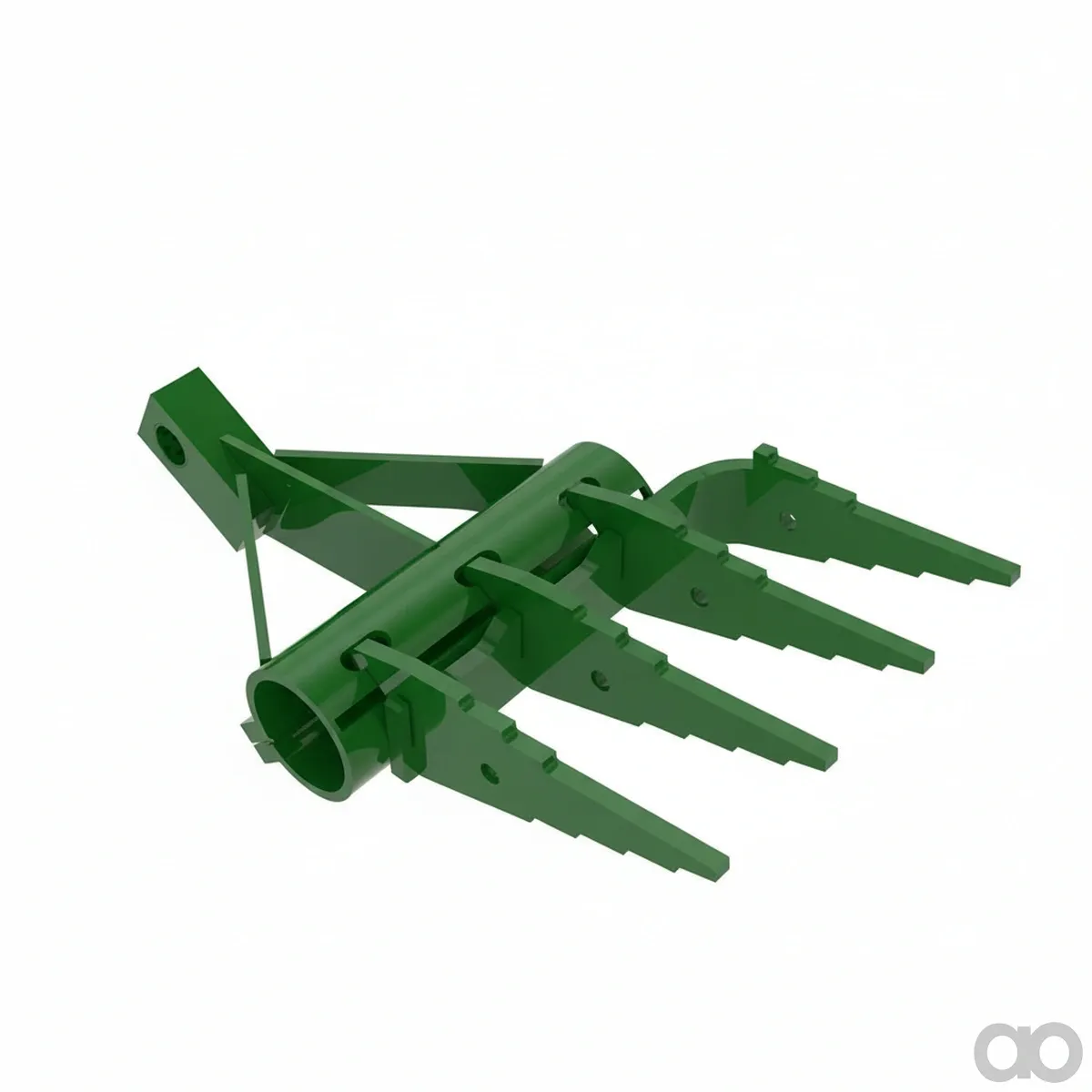 John Deere - DC53153 - Hi-Flow-Aufnahme-Stangen-Und-Rechts-Mittelzubringer-Gabel