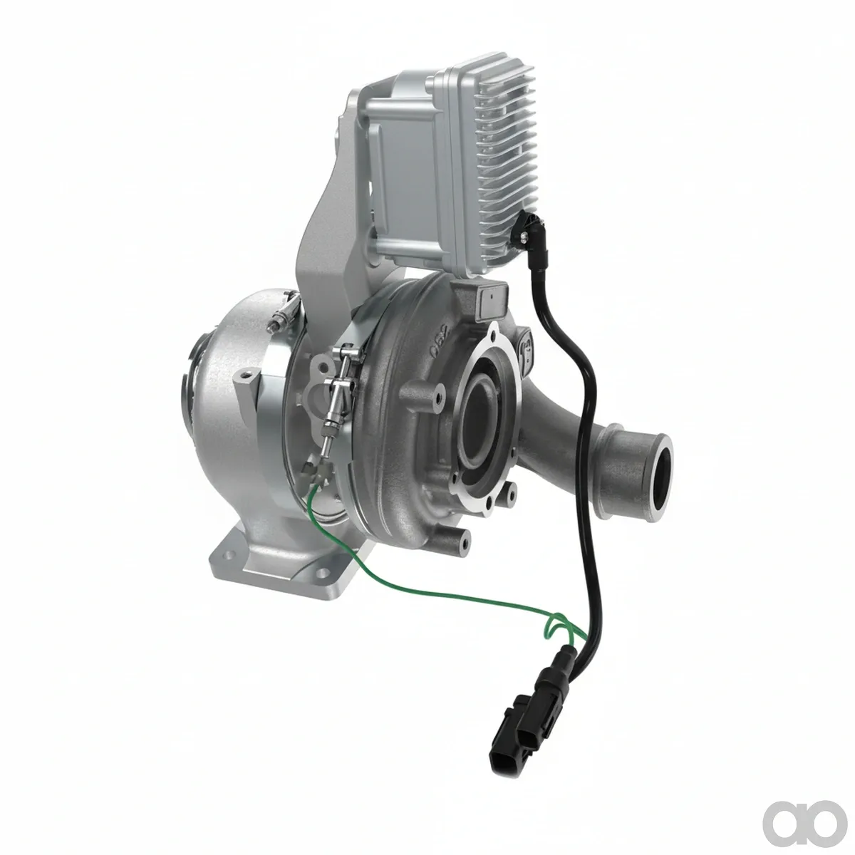 John Deere - DZ103279 - Turbolader Mit Hochaktuator, 12 Volt