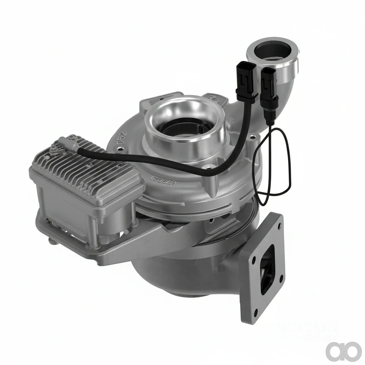 John Deere - DZ103282 - Turbolader Mit Hochaktuator, 12 Volt