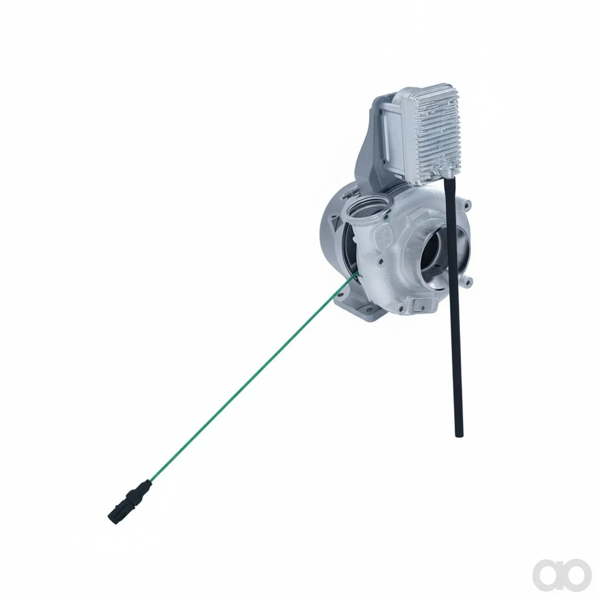 John Deere - DZ103298 - Turbolader Mit Hochaktuator, 12 Volt