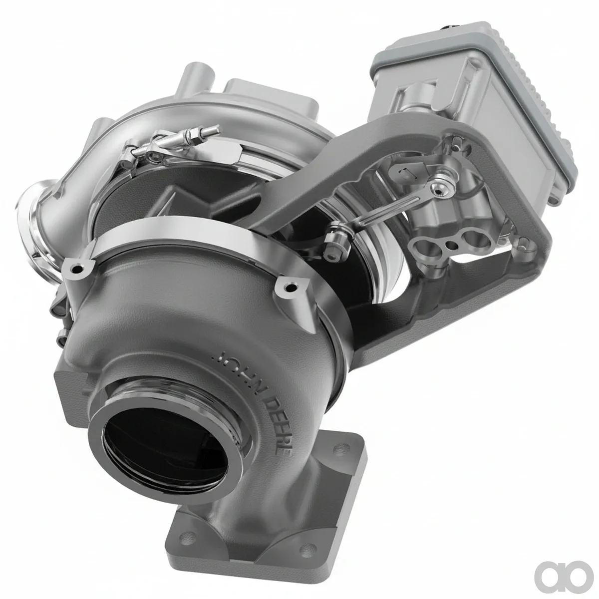 John Deere - DZ103843 - Turbolader Mit Hochaktuator, 12 Volt