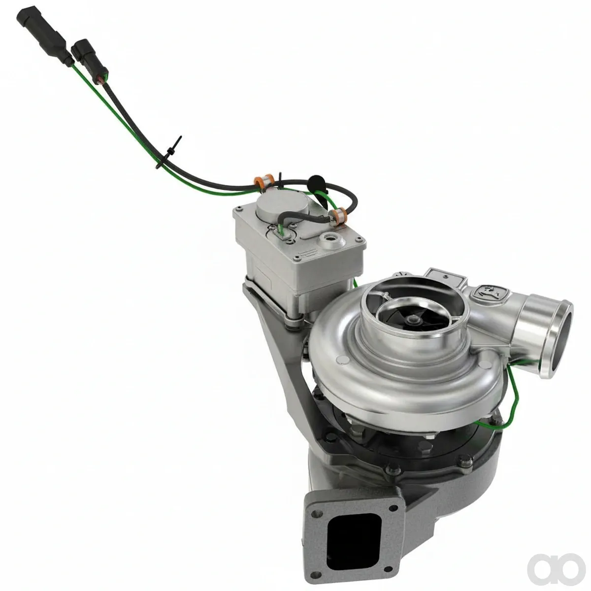 John Deere - DZ108165 - Doppelgekuehlter Turbolader, 24 Volt