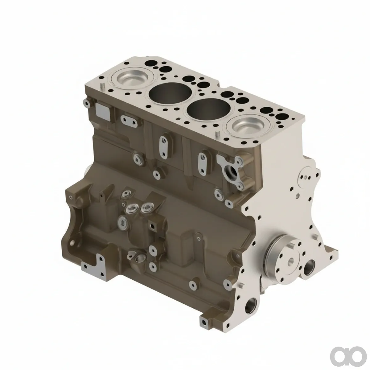 John Deere - DZ110078 - Kurzblock, 4,5 Liter