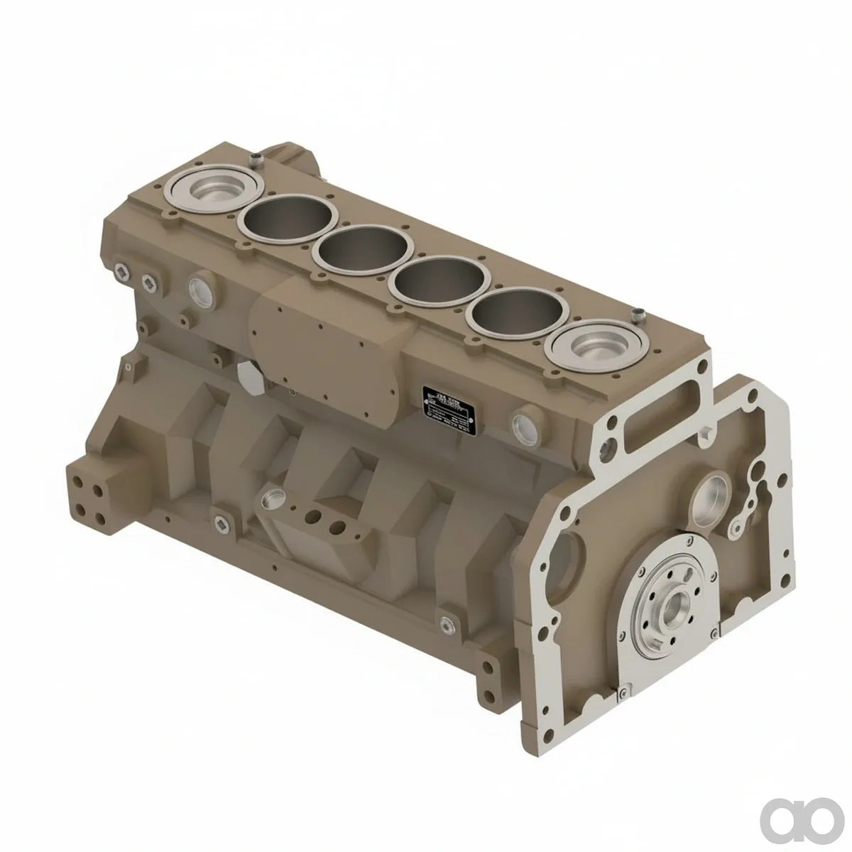 John Deere - DZ114663 - Kurzblock-Baugruppe