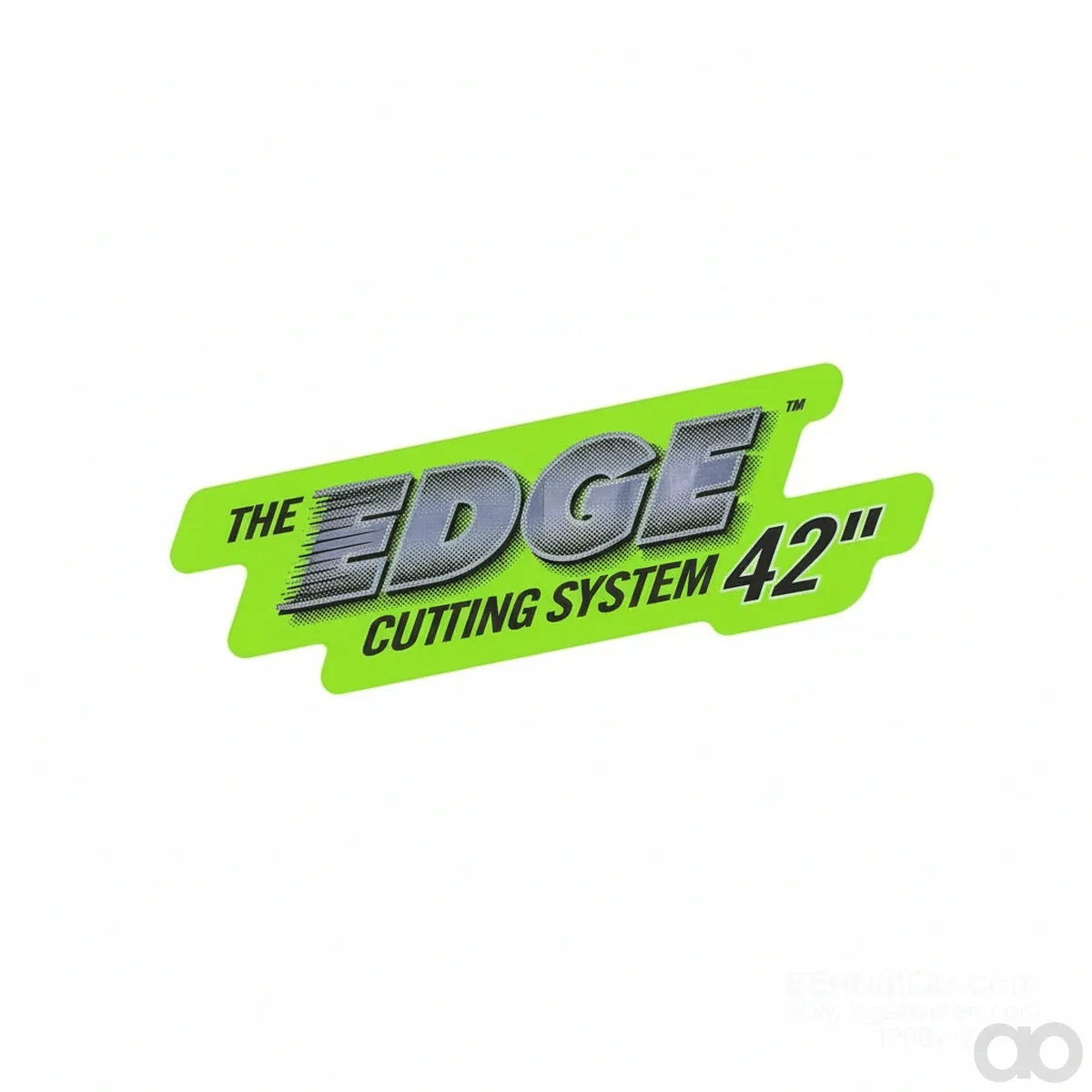John Deere - GX21421 - The EDGE Cutting System 42 Zoll Aufkleber