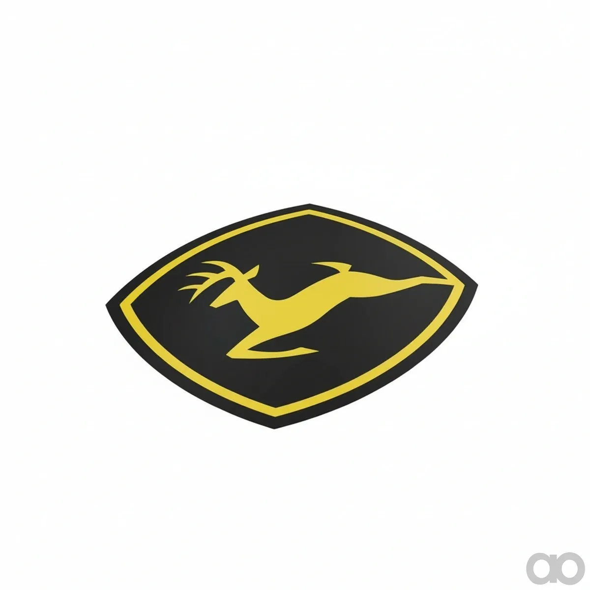 John Deere - HXE136661 - Springendes Hirsch Etikett