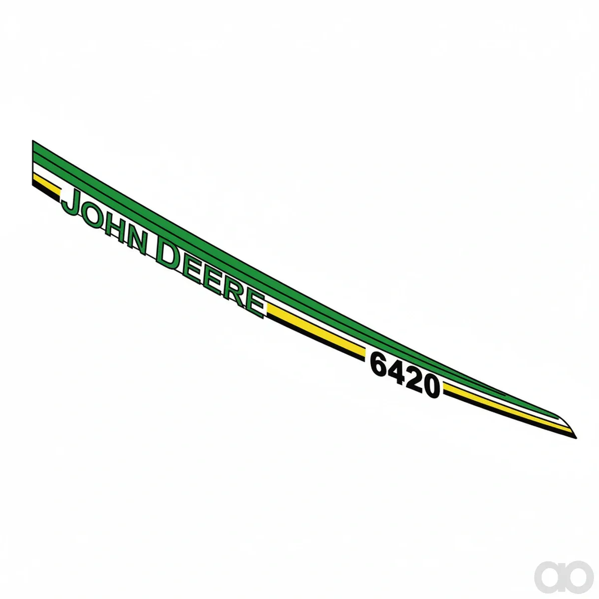 John Deere - L153875 - 6420 Modellschild, Linke Seite