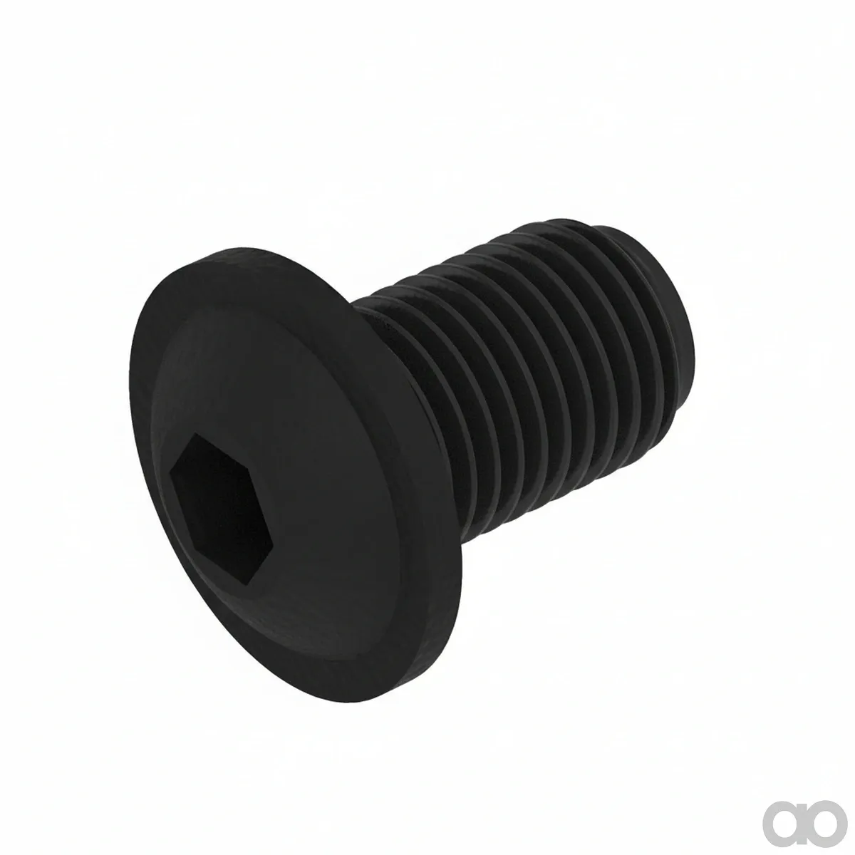 John Deere - L207631 - Sechskant-Innensechskantschraube mit Bund, M6 x 12