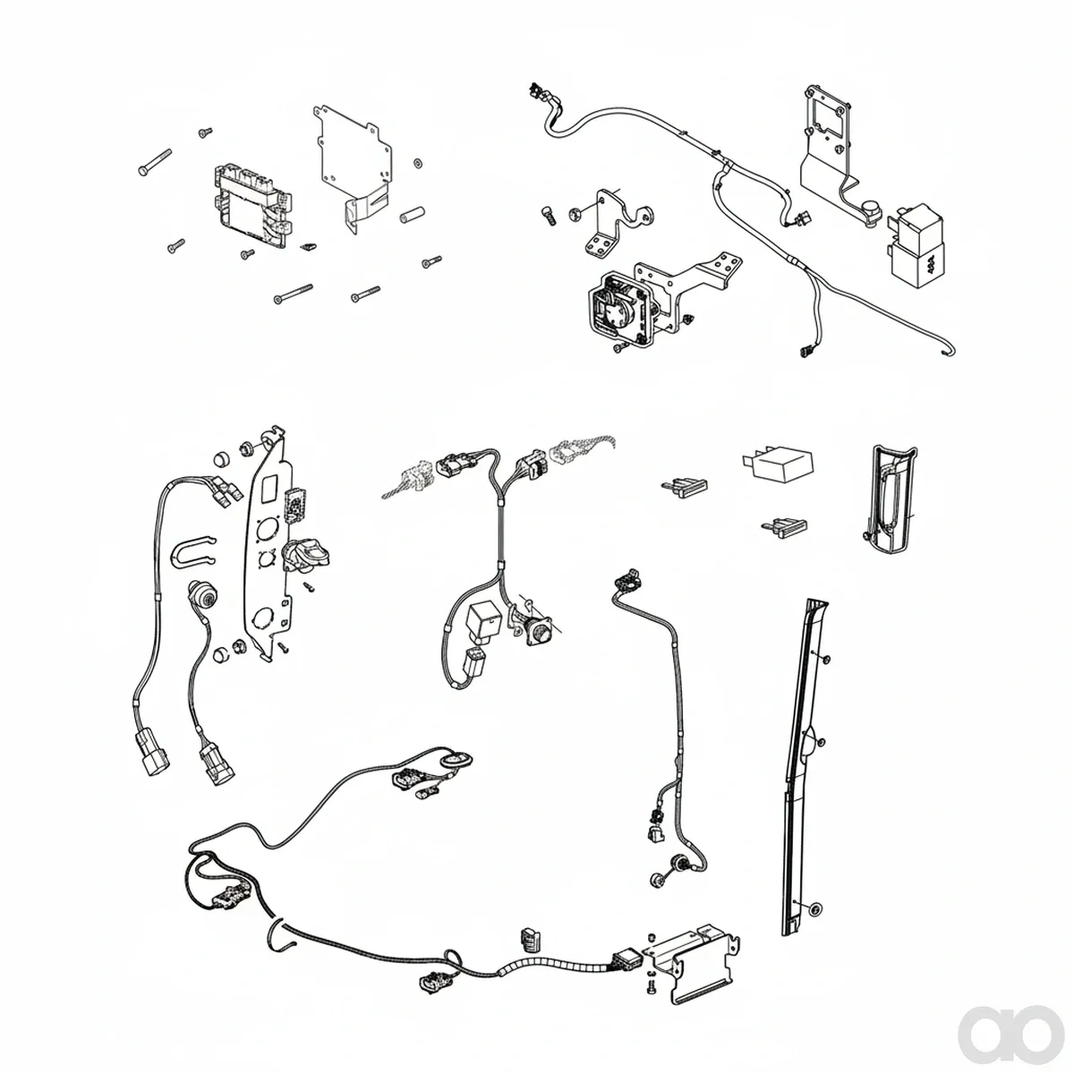 John Deere - PF91089 - GreenStar™ Ready Hardware-Satz