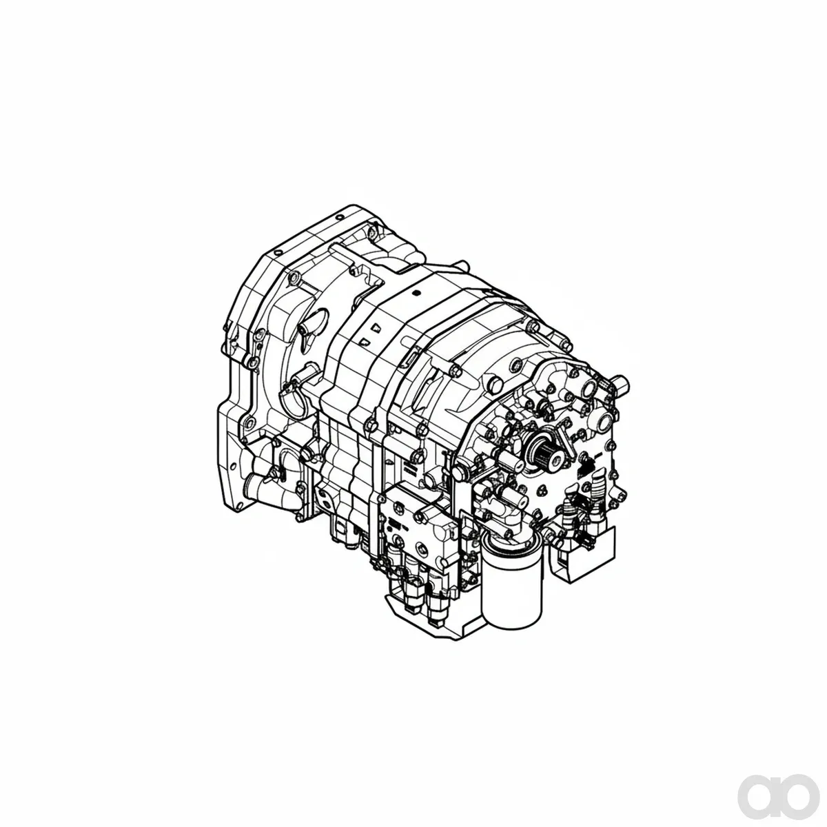 John Deere - PG203664 - REMAN-PowrQuad™-Getriebe, Elektrische Wendegetriebesteuerung