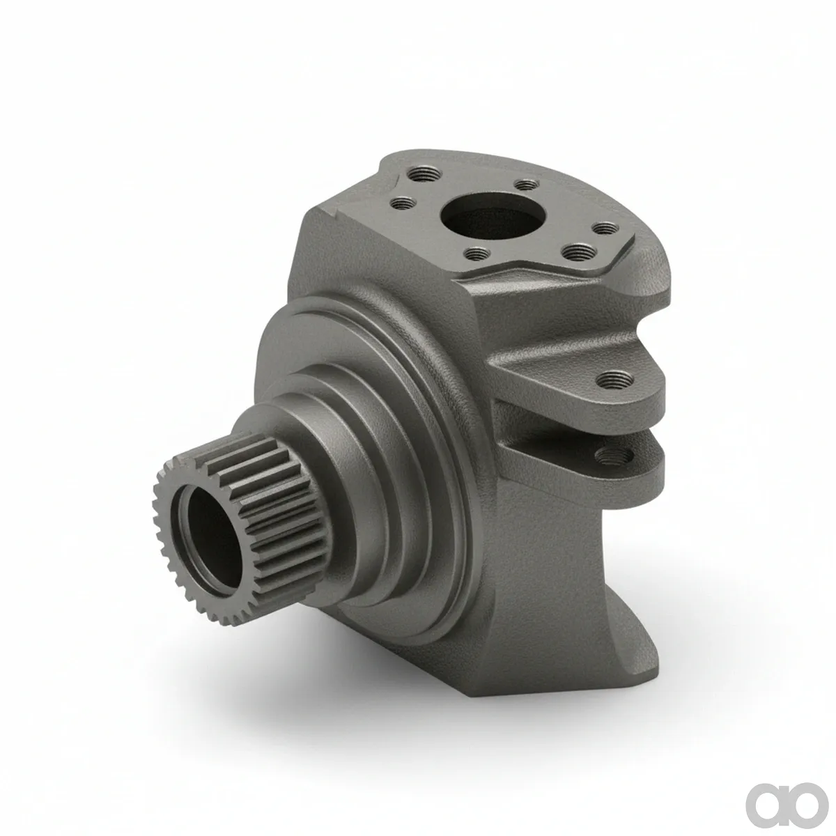 John Deere - R124408 - Lenkknaggengehaeuse, Linke Seite