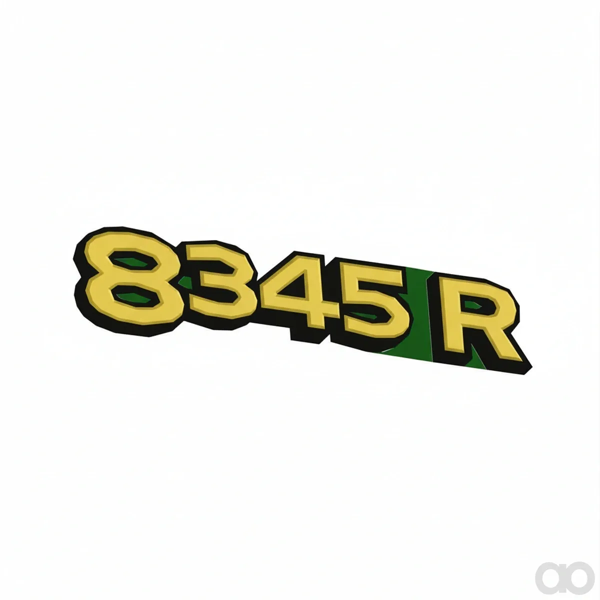 John Deere - R267472 - 8345R Etikett, Rechte Seite