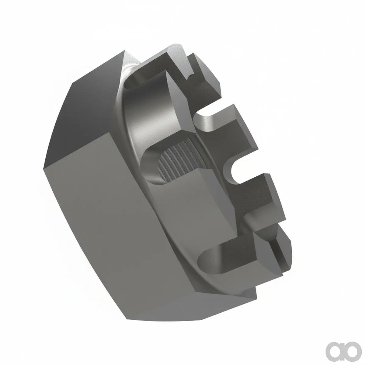 John Deere - R293575 - Sechskant-Kronenmutter, M36