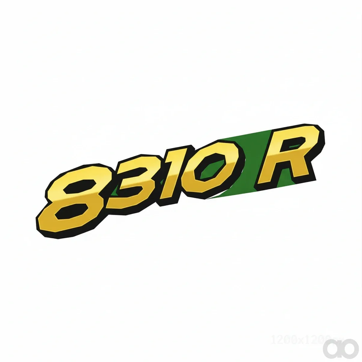John Deere - R297415 - 8310R Etikett, linke Seite