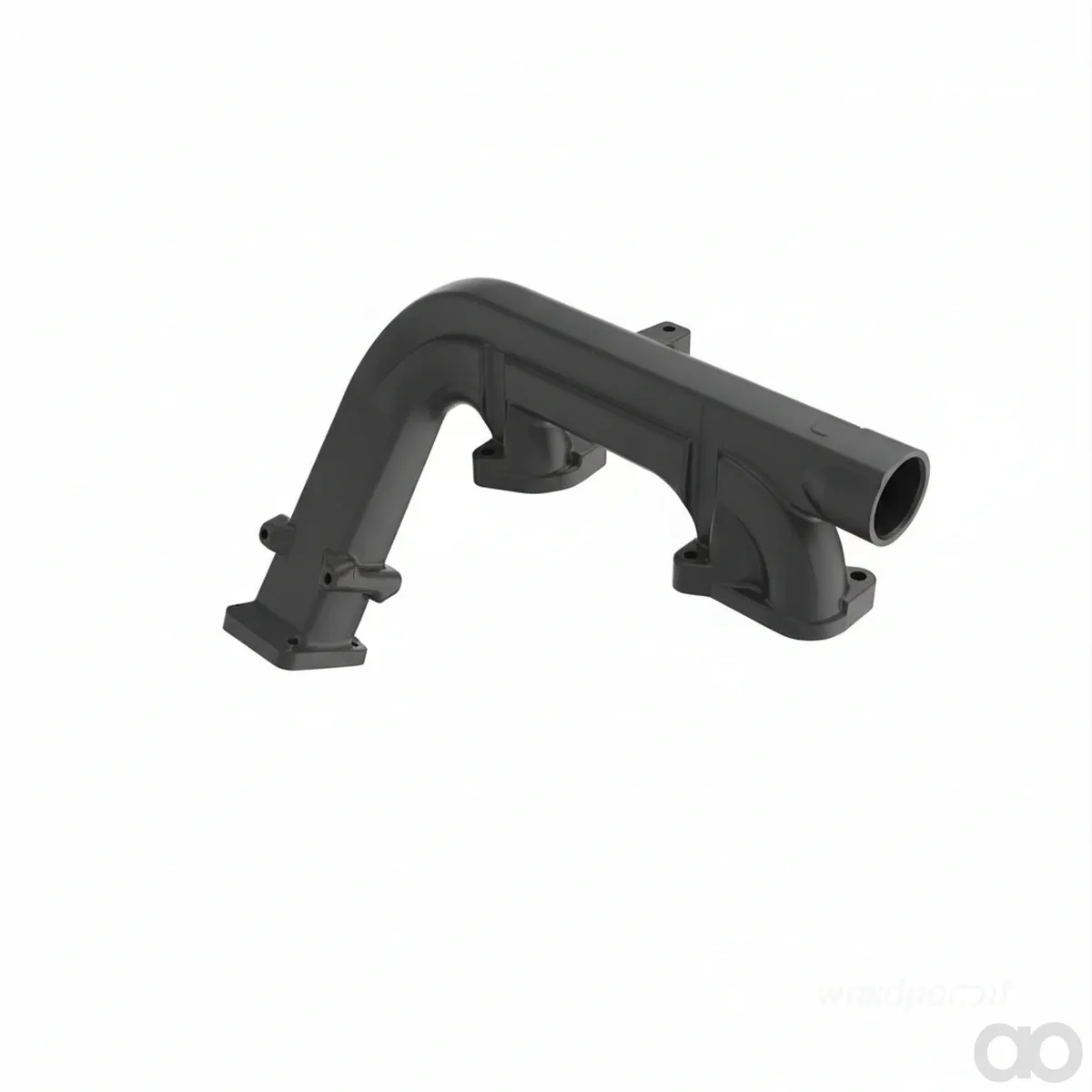 John Deere - R504712 - Auspuffkruemmer, hinten