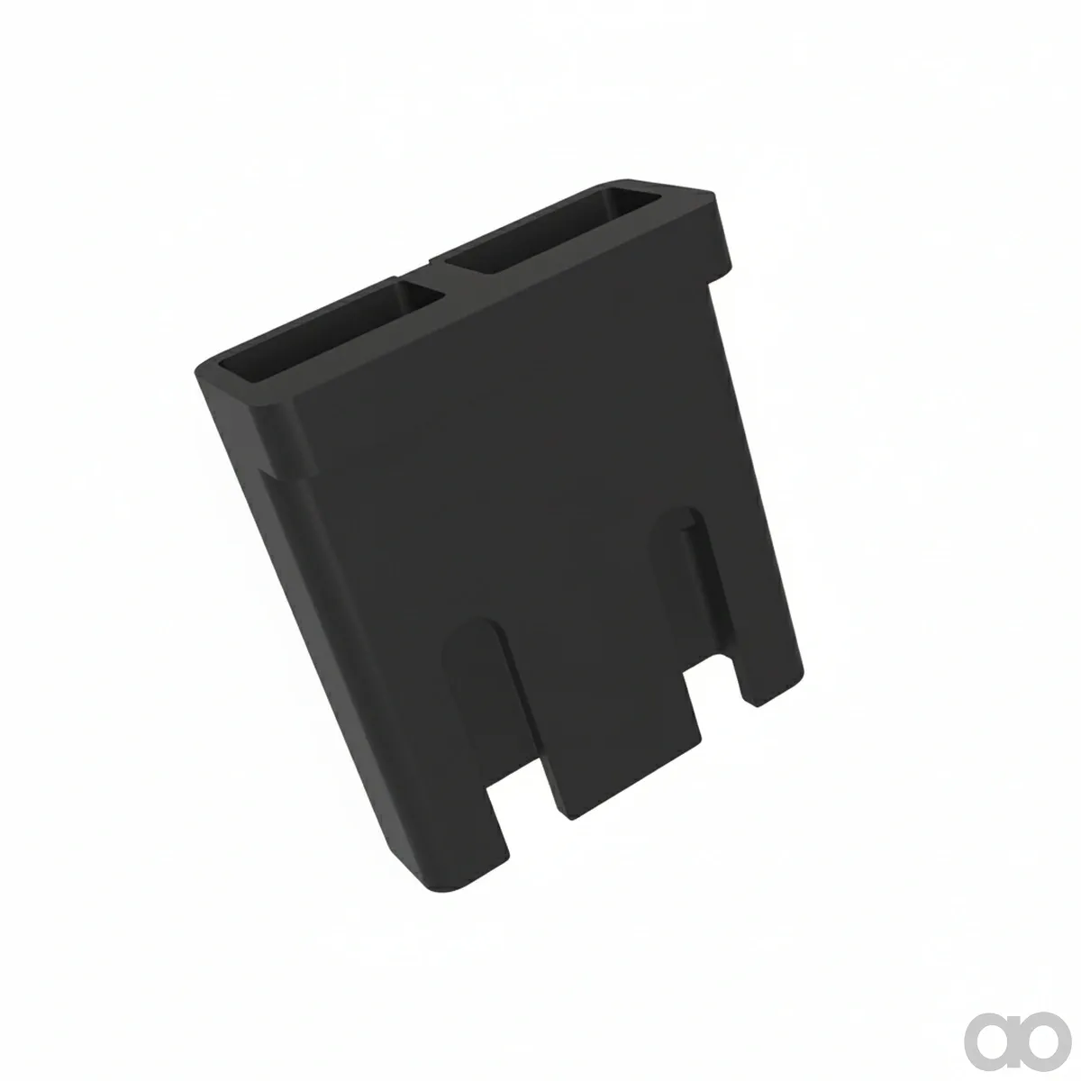 John Deere - R77480 - Schwarze externe elektrische Steckerbaugruppe, 2-polig