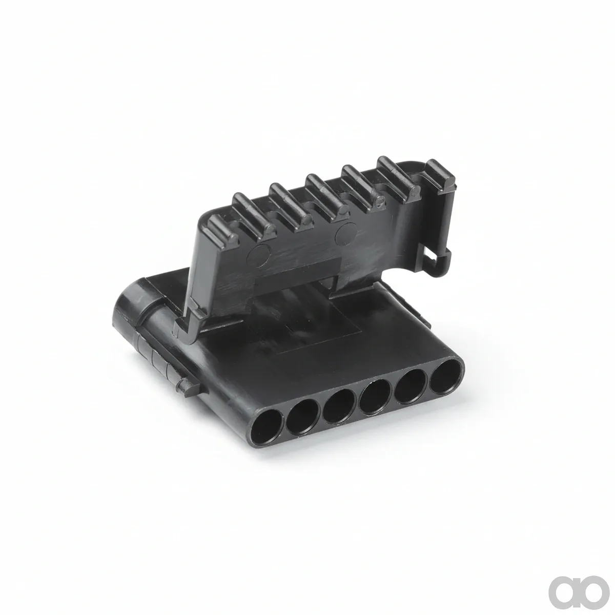 John Deere - R78056 - Schwarze elektrische Steckerbaugruppe, 6-polig