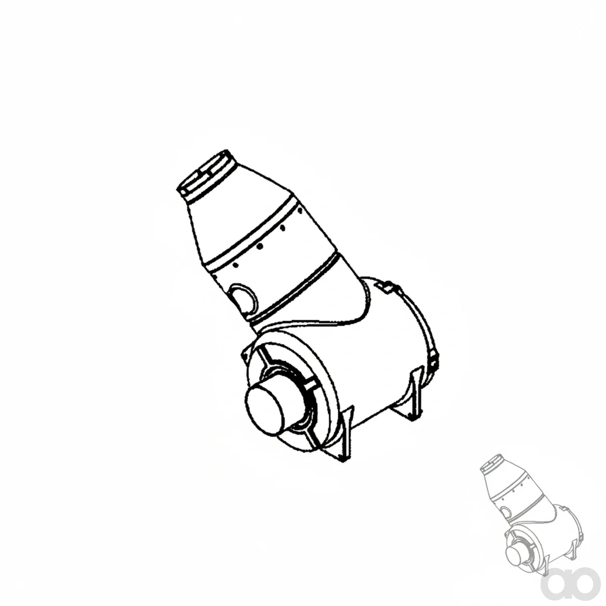 John Deere - RE169516 - Luftfilteranlage