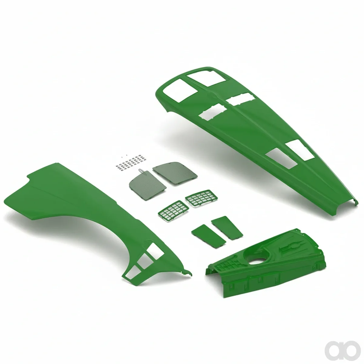 John Deere - RE327893 - Fronthaubensatz
