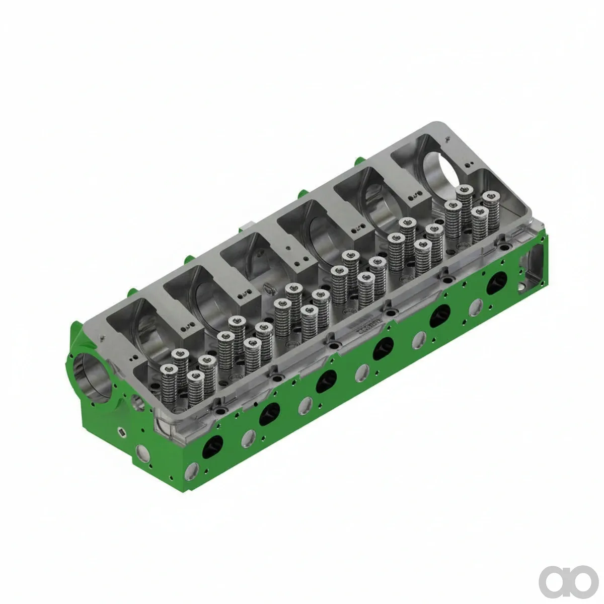 John Deere - RE520563 - Zylinderkopf Mit Ventilen