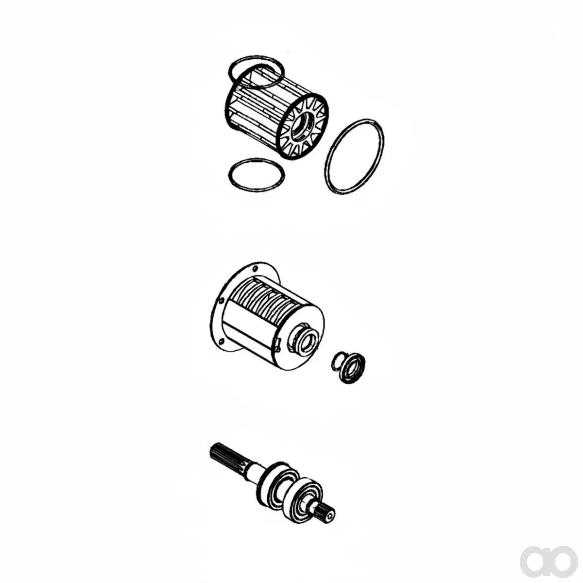 John Deere - RE530691 - Motor-Ueberholungssatz