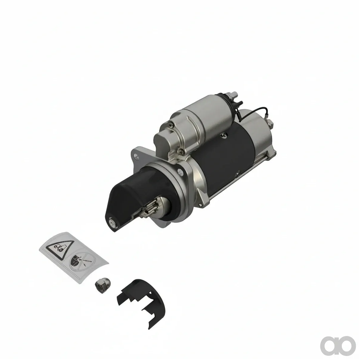 John Deere - RE564633 - Anlassermotorsatz 24 Volt 4 kW