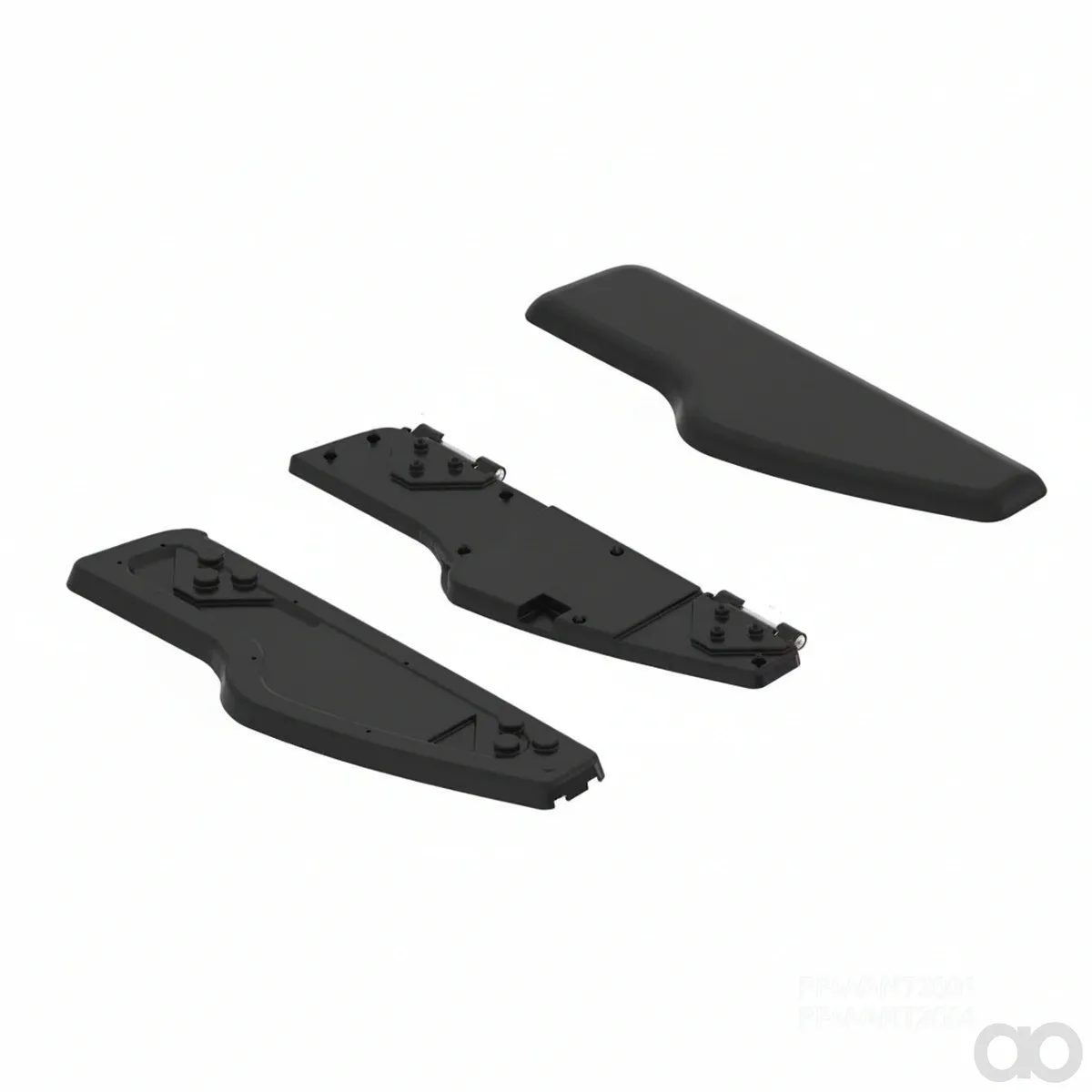 John Deere - RE590663 - Stangen Seitenverkleidung-Armauflageset