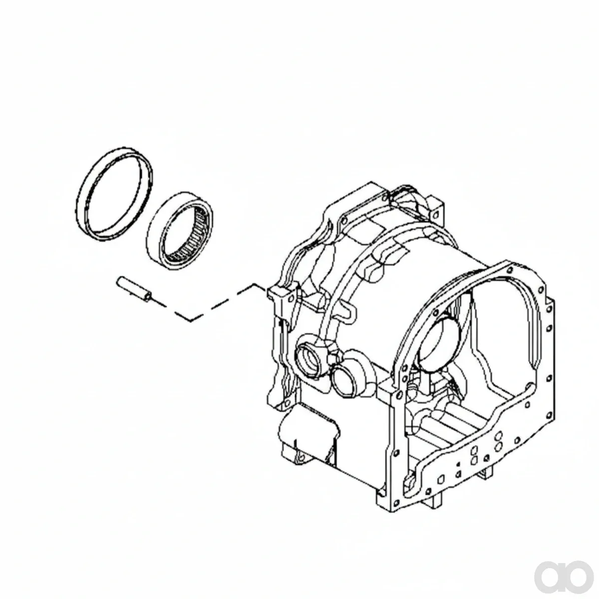 John Deere - RE67678 - Eingangs-Planetenkupplungsgehaeuse