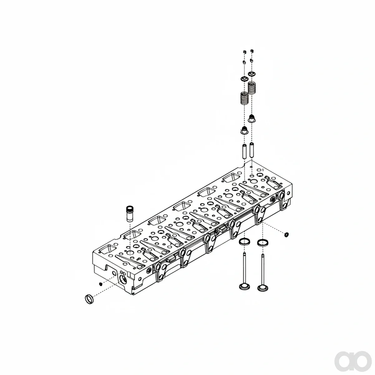 John Deere - SE502540 - REMAN Zylinderkopf