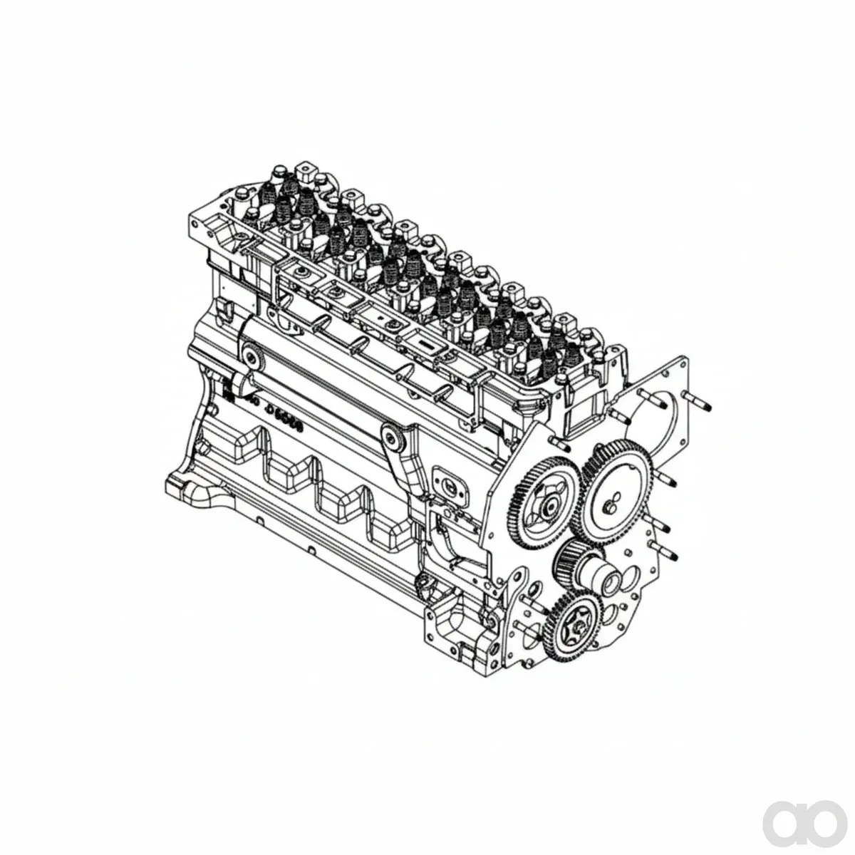 John Deere - SE502779 - Reman Kompletter Block Zusammenbau