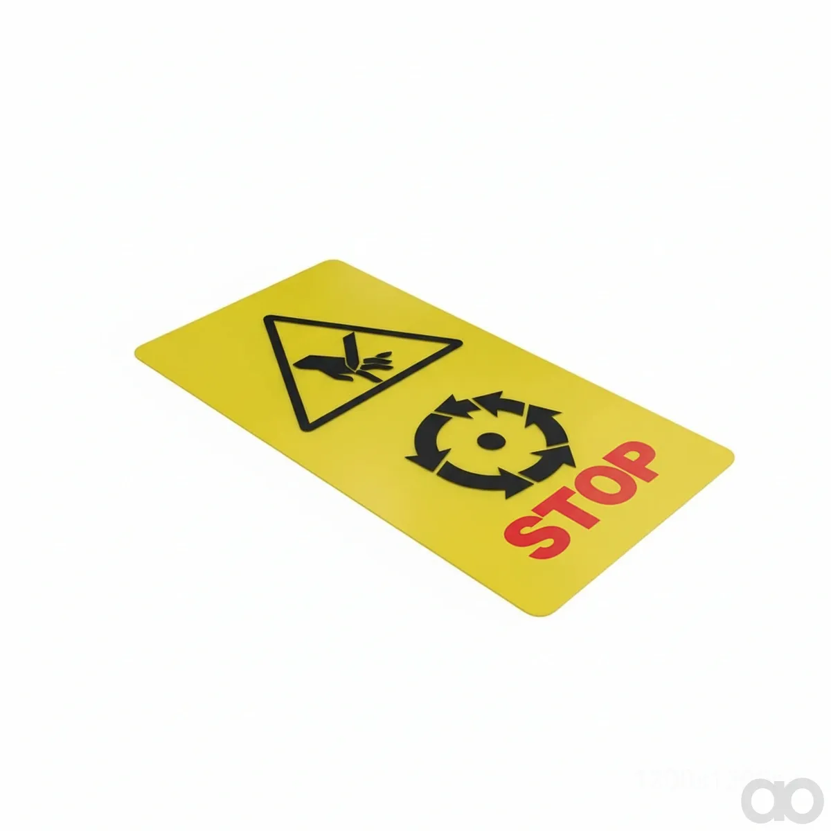 John Deere - Z59868 - Warnschild Haecksler