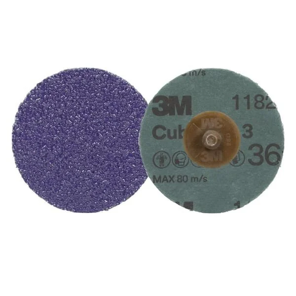 3M - 7100332086 - Cubitron™ 3 Roloc™ Faserschleifscheibe 1182C 51mm K36