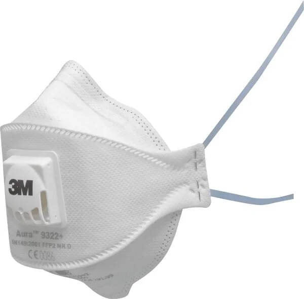 3M - 9322P010 - Staubmaske FFP2 Mit Ventil 9322+ 10pcs
