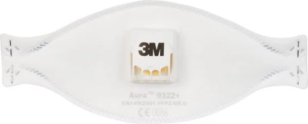 3M - 9322P010 - Staubmaske FFP2 Mit Ventil 9322+ 10pcs