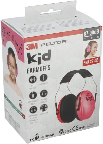3M - H510AKP - Kinder Ohrenschützer 27dB Rosa