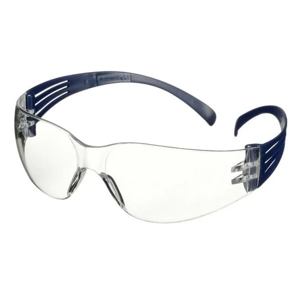 3M - SF101AFBLU - Schutzbrille 100 Klar Blau