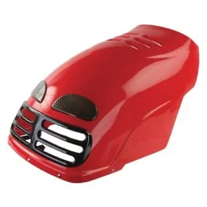Ags - 532918492363 - Motorabdeckung, Rot - 98