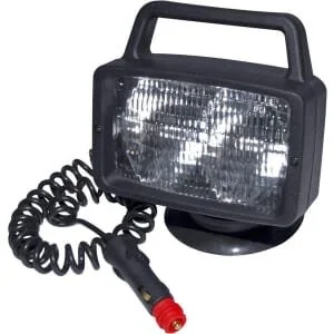 AJ BA - 1400150060 - Arbeitsleuchte Halogen, Rechteckig, Transparent, Magnetisch, mm