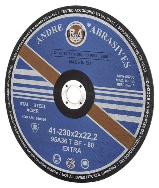 Andre - 1861162120 - Stahlscheibe, Flach