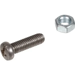 Arag - 400101 - Schraube und Mutter für Düsenhalter Edelstahl V2A