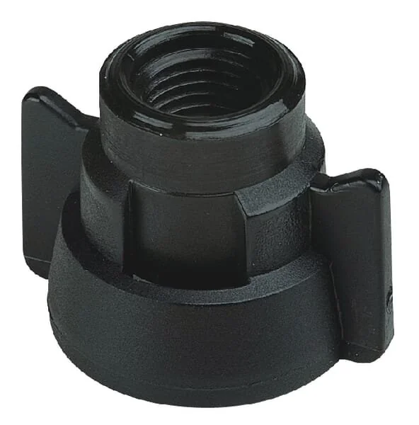 Arag - 40291001 - Düsenkappe, Bajonett, Gewinde, Schwarz