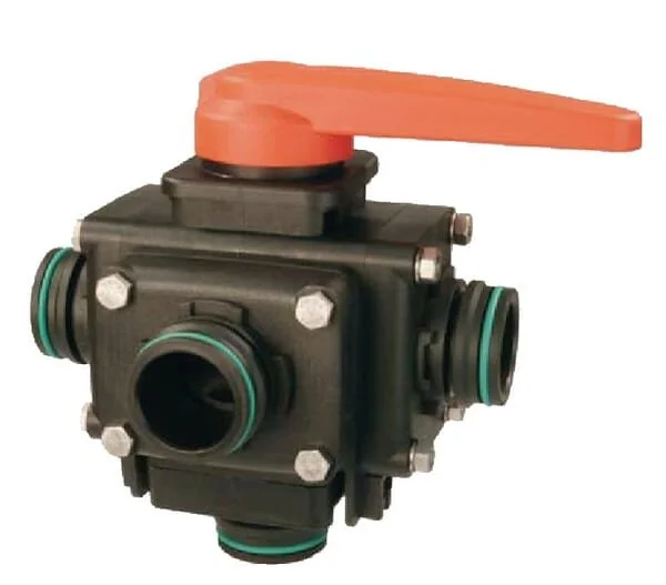 Arag - 453053S44 - Kugelhahn 5 Wege T4