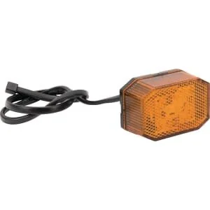 Aspöck - 316309047 - Markierungsleuchte LED, Achteckig, Orange, Zum Anschrauben, mm