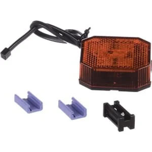 Aspöck - 316309067 - Markierungsleuchte LED, Achteckig, Rot, Zum Anschrauben, mm