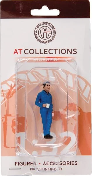 AT Collections - ADF32115 - Mechaniker mit Einer Kaffeetasse