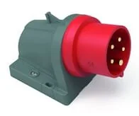 Bals - 0024675 - CEE Maschinenstecker 16A 5P IP44 92x94 QC IQ
