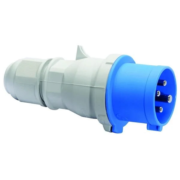 Bals - 0024691 - CEE Maschinenstecker 32A 3P IP44 92x94 QC IQ