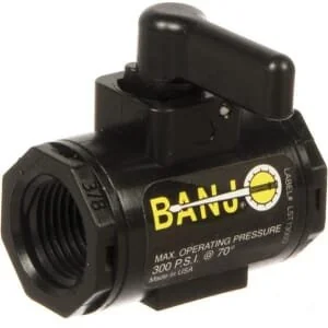 Banjo - LV038V - Ventil Buchse x Buchse NPT F