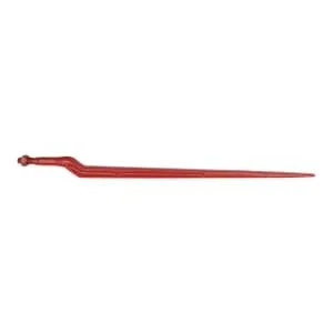 Battista Porteri - 5196512311 - Silagezinke, gekröpft: 32mm Doppel-T-Profil 38x880mm, abgeflachte Spitze mit mm Mutter, rot