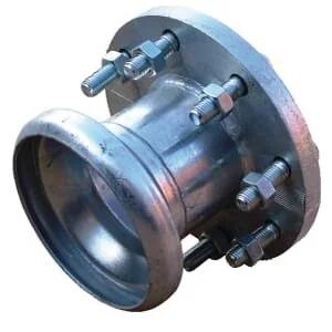 Bauer - 1092301 - Muffe mit Rundflansch